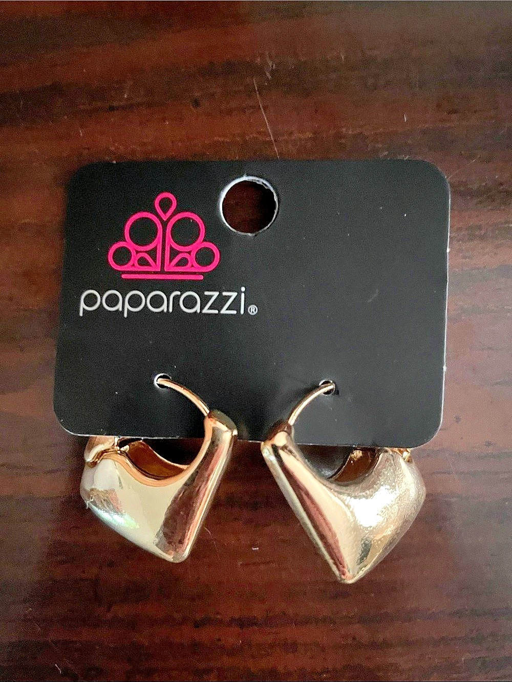 Paparazzi Gold Hoop Earrings NWT